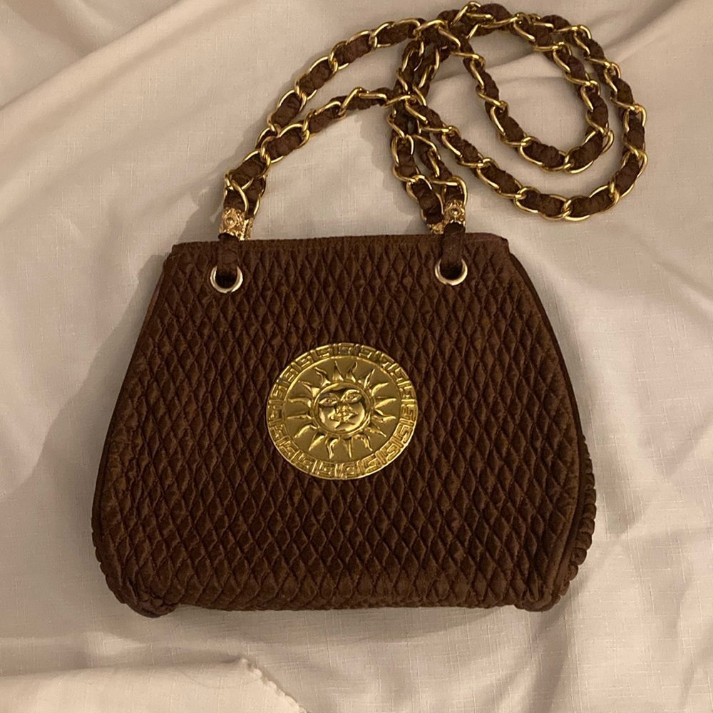 Vintage Italian Fabric Rare Purse